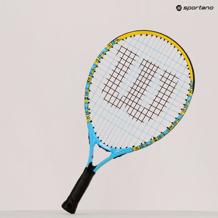 Wilson Minions 2.0 Jr 19 vaikiška teniso raketė mėlyna/geltona WR097010H 8