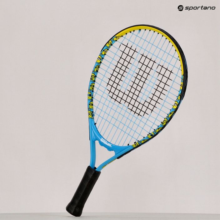 Wilson Minions 2.0 Jr 17 vaikiška teniso raketė mėlyna/geltona WR096910H 8
