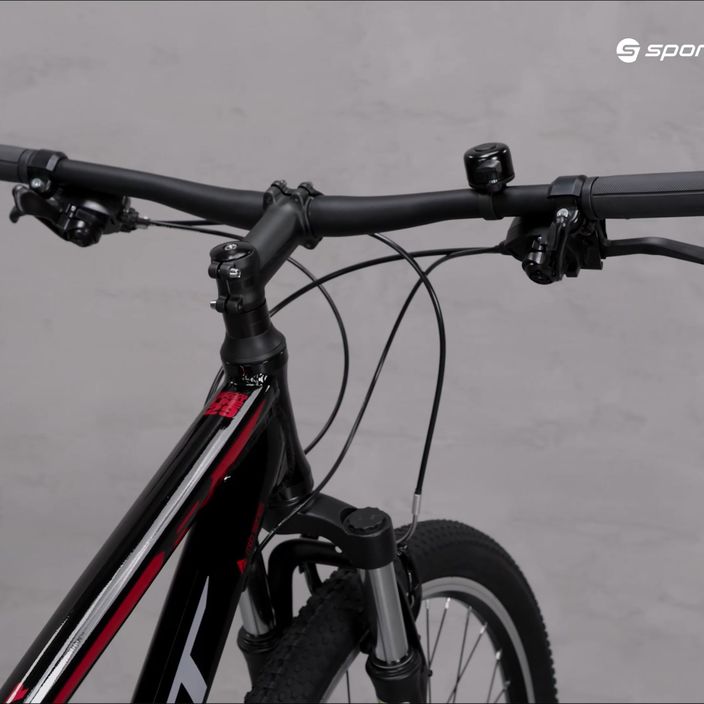 Romet Rambler 9.0 LTD kalnų dviratis juodas/raudonas 15