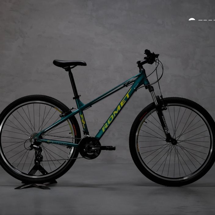 Romet Rambler R9.0 kalnų dviratis mėlynos ir baltos spalvos 14