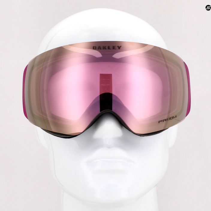 Oakley Flight Deck matiniai ultravioletiniai/prizm snow hi pink iridium slidinėjimo akiniai OO7064-B4 7