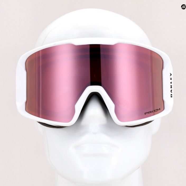 Oakley Line Miner matiniai balti/prizm rožinio aukso iridžio slidinėjimo akiniai OO7070-C5 7