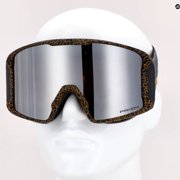Oakley Line Miner slidinėjimo akiniai nuolatiniai sandbech/prizm snow black iridium OO7070-E1 9