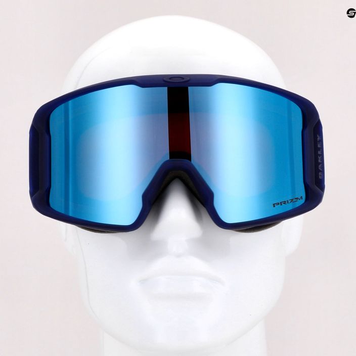 Oakley Line Miner slidinėjimo akiniai navy aura/prizm snow sapphire iridium OO7093-61 7