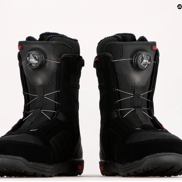 HEAD Scout Lyt Boa Coiler snieglenčių batai juodi 353320 9