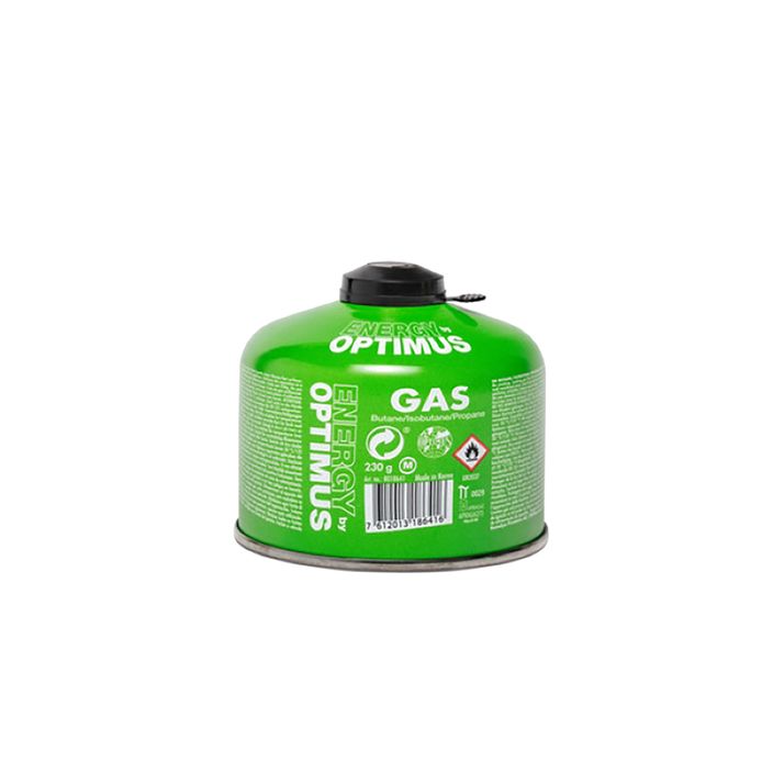 Optimus Gas 230g žalios spalvos žygių kasetė 8018641 2