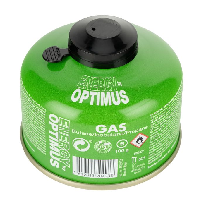 Optimus Gas 100 g žalios žygių kasetės 8020423 2