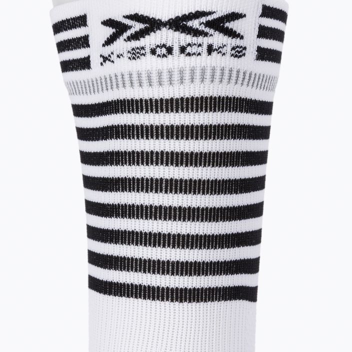 X-Socks dviračių lenktynių kojinės baltos ir juodos BS05S19U-W011 4