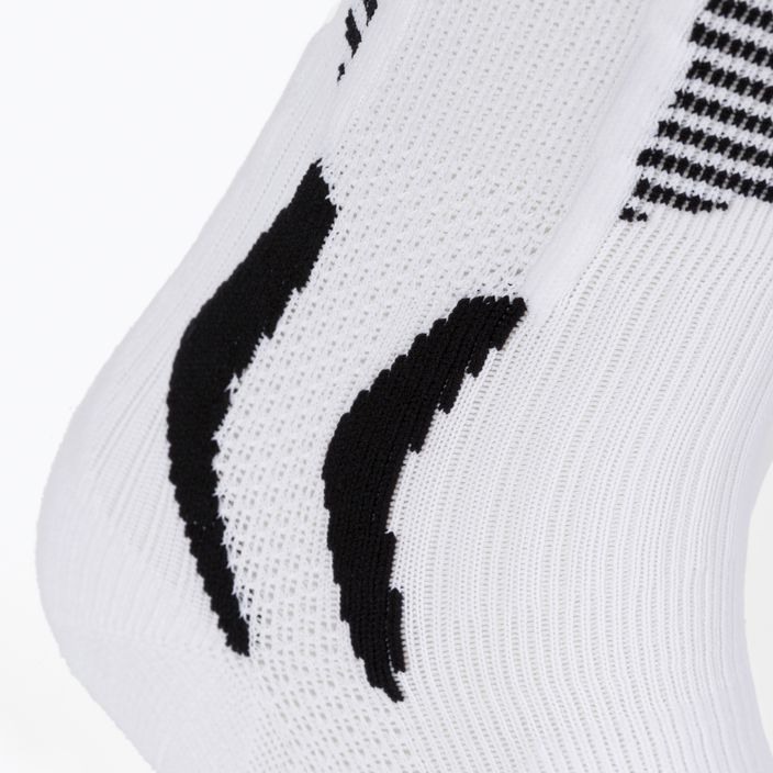 X-Socks dviračių lenktynių kojinės baltos ir juodos BS05S19U-W003 3