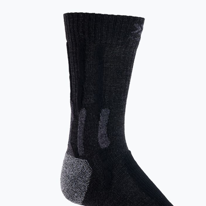 Vyriškos trekingo kojinės X-Socks Trek Silver black/grey TS07S19U-B010 4