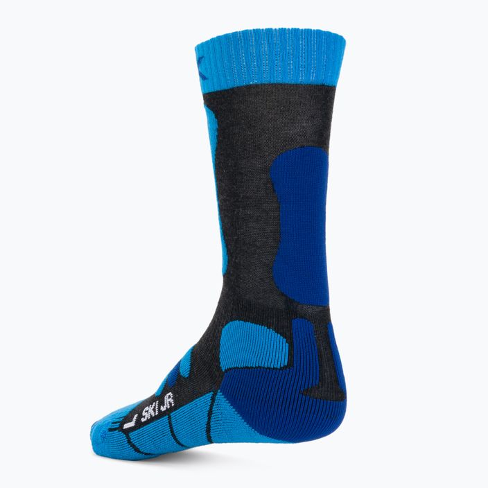 Vaikiškos slidinėjimo kojinės X-Socks Ski 4.0 blue XSSS00W19J 2