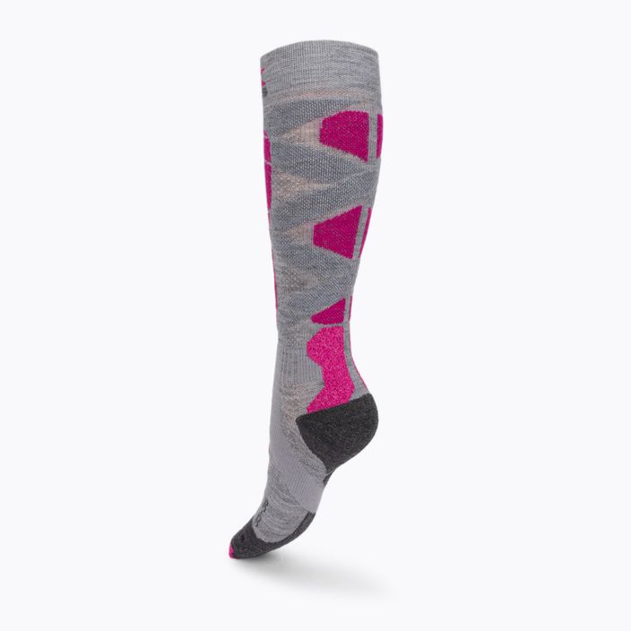Moteriškos slidinėjimo kojinės X-Socks Ski Silk Merino 4.0 Grey XSSSKMW19W 2