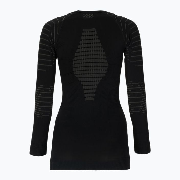 Moteriški termo marškinėliai LS X-Bionic Invent 4.0 black INYT06W19W 2