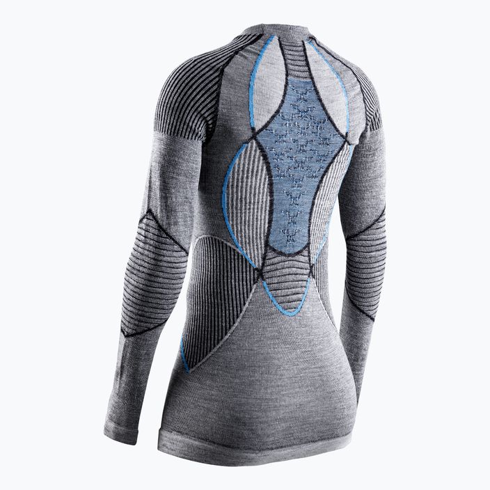 Moteriški termo marškinėliai X-Bionic Apani 4.0 Merino pilka APWT06W19W 7