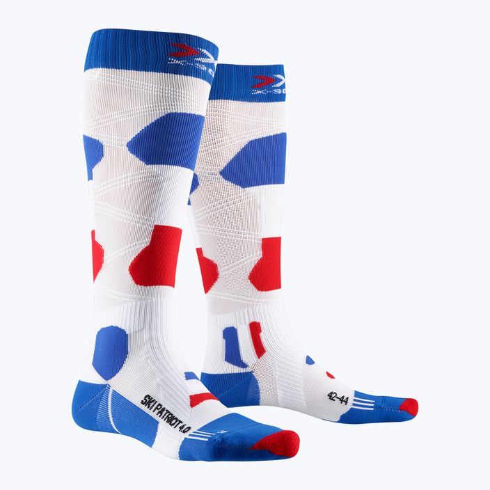 X-Socks Ski Patriot 4.0 Prancūzija slidinėjimo kojinės 5