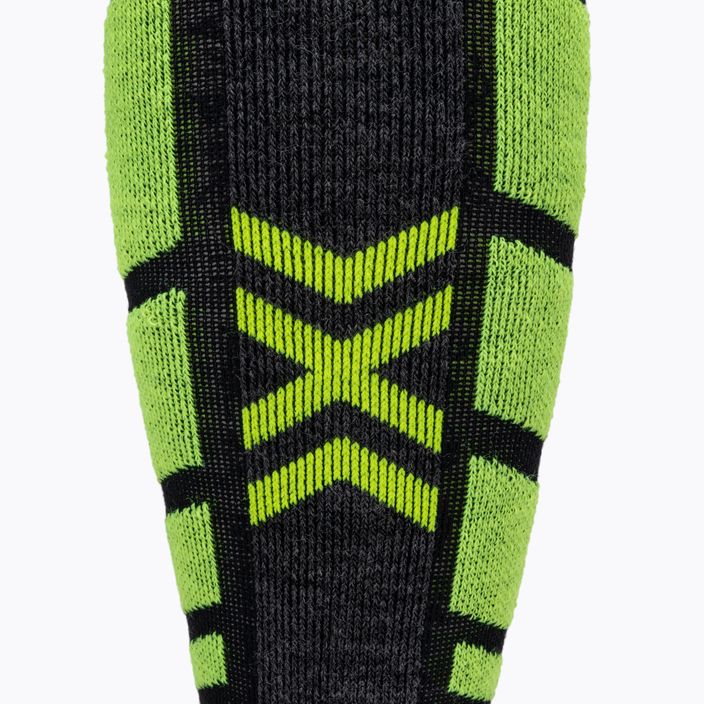 Snieglenčių kojinės X-Socks Snowboard 4.0 black/grey/phyton yellow 4