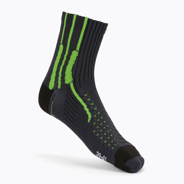 X-Socks Xbs bėgimo kojinės. Effektor Running pilkai žalios EF-RS01S21U-G086