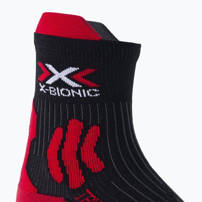 Vyriškos raudonos/juodos triatlono kojinės X-Bionic Triathlon 4.0 ND-IS01S21U-R018 3
