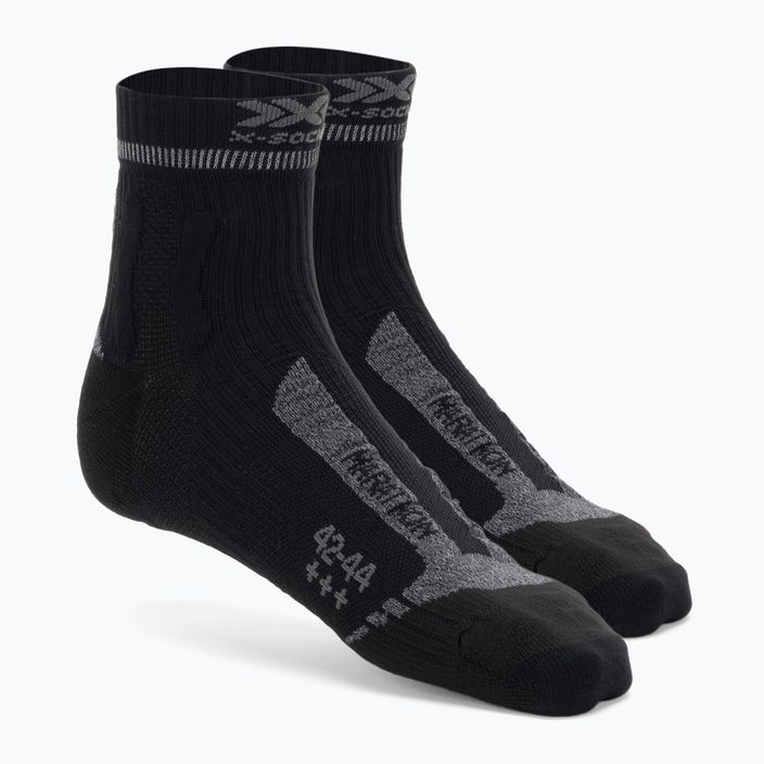 Vyriškos X-Socks Marathon Energy 4.0 bėgimo kojinės opal black/dolomite grey