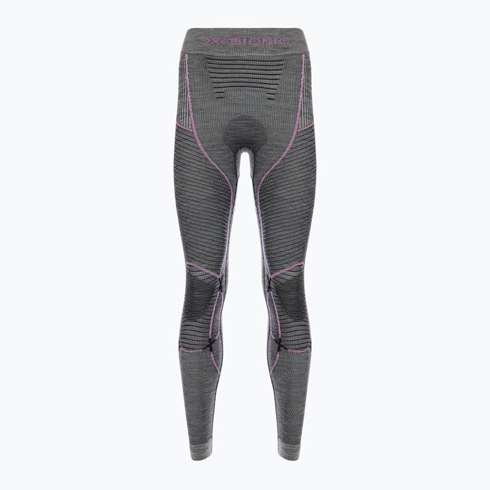 Moteriškos termoaktyvios kelnės X-Bionic Merino black/grey/magnolia