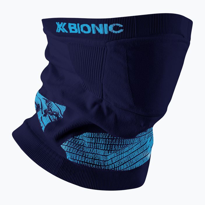 X-Bionic Neckwarmer 4.0 tamsiai mėlyna/juoda šiluminė aktyvumo guma