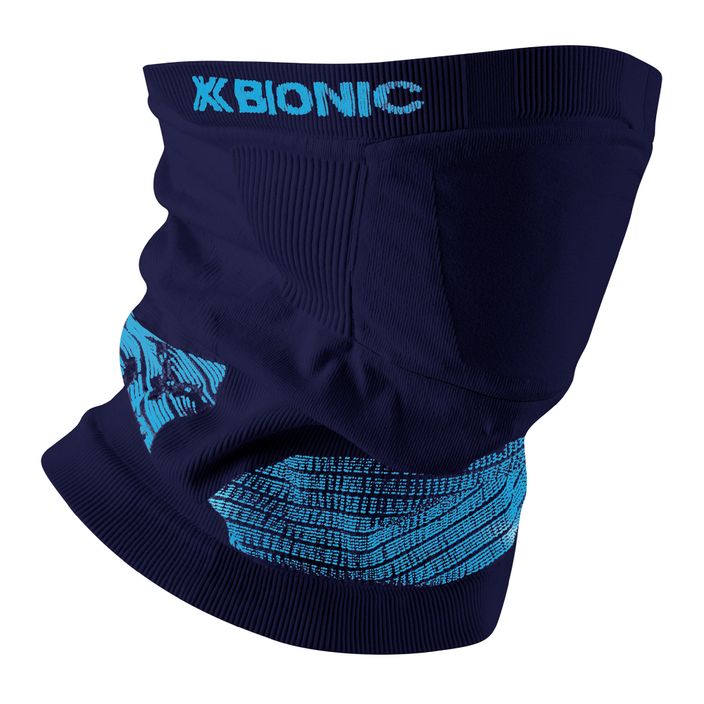 X-Bionic Neckwarmer 4.0 tamsiai mėlyna/juoda šiluminė aktyvumo guma 2