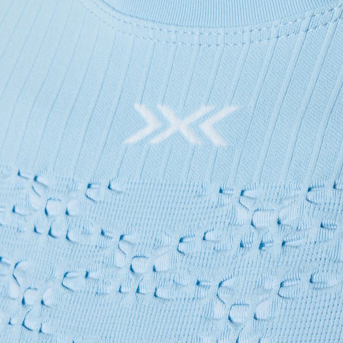 Moteriški terminiai marškinėliai X-Bionic Energy Accumulator 4.0 ice blue/arctic white 3