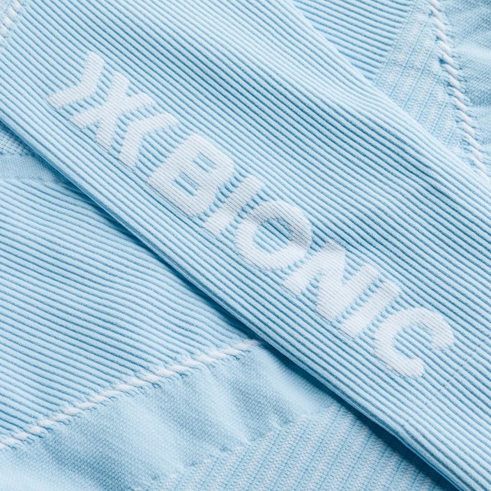 Moteriški terminiai marškinėliai X-Bionic Energy Accumulator 4.0 ice blue/arctic white 4