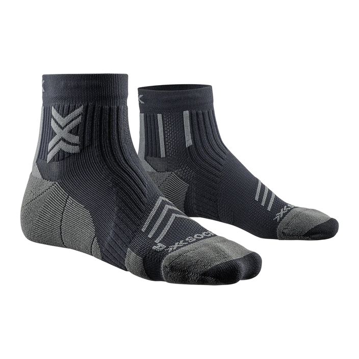 Vyriškos bėgimo kojinės X-Socks Run Expert Ankle black/charcoal 2