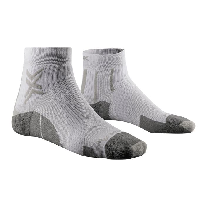 Vyriškos bėgimo kojinės X-Socks Run Perform Ankle arctic white/pearl grey 2