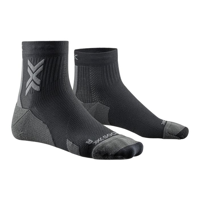Vyriškos bėgimo kojinės X-Socks Run Discover Ankle black/charcoal 2