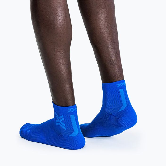 Vyriškos bėgimo kojinės X-Socks Run Discover Ankle twyce blue/blue 3