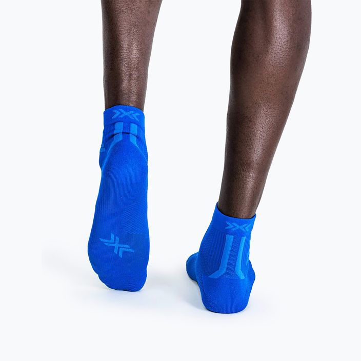 Vyriškos bėgimo kojinės X-Socks Run Discover Ankle twyce blue/blue 4