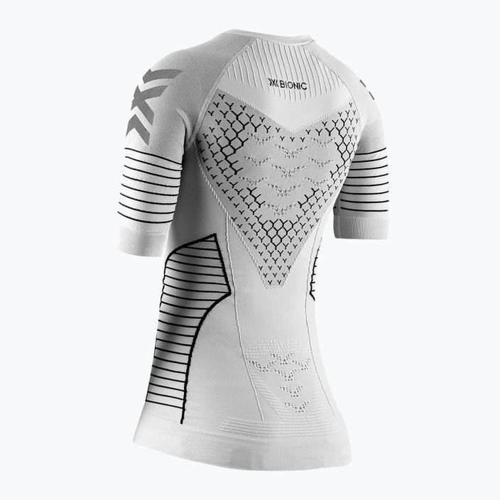 Moteriški bėgimo marškinėliai X-Bionic Twyce Race SS arctic white/pearl grey 2