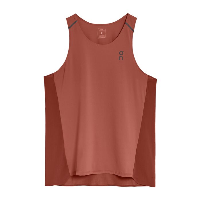 Vyriškas bėgimo tank topas On Running Performance Tank auburn/ruby 2