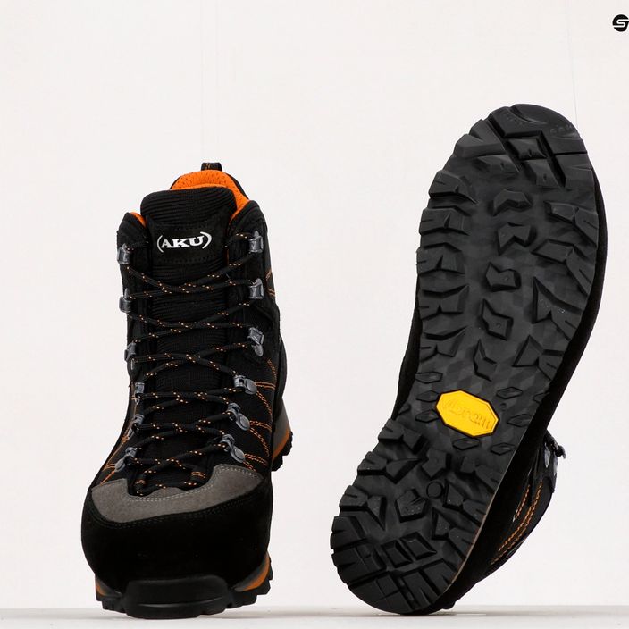 AKU Trekker Lite III Wide GTX black/orange vyriški trekingo batai 11