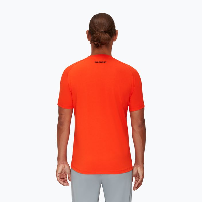 Mammut Mountain vyriški trekingo marškinėliai oranžiniai 3