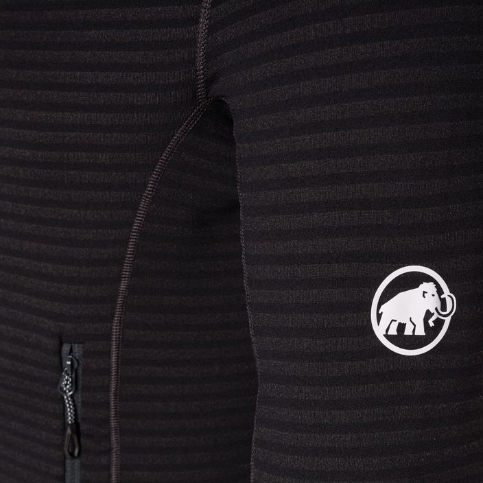 Vyriškas Mammut Taiss Light ML Vilnonis džemperis su gobtuvu juodos spalvos 7