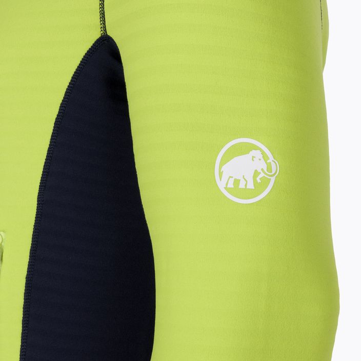 Vyriški Mammut Taiss Light ML vilnoniai džemperiai su gobtuvu Green/Green 7
