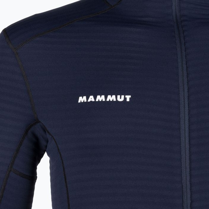 Vyriškas Mammut Taiss Light ML Vilnonis džemperis su gobtuvu Marine 6