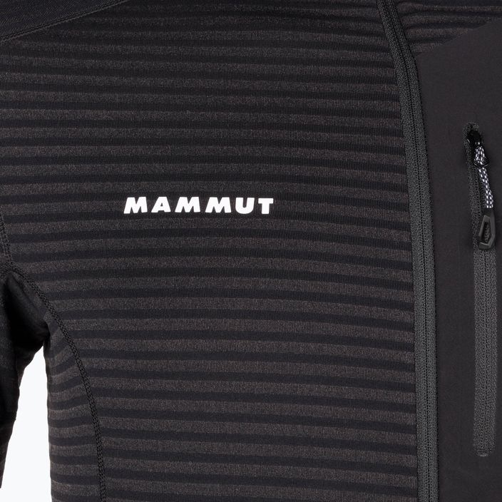 Mammut Taiss Light ML vyriškas trekingo džemperis juodas 6