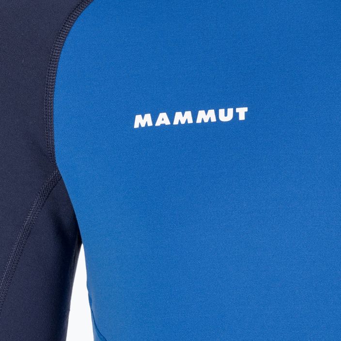 Mammut Aconcagua ML vyriškas džemperis trekkingui mėlynos ir tamsiai mėlynos spalvos 6