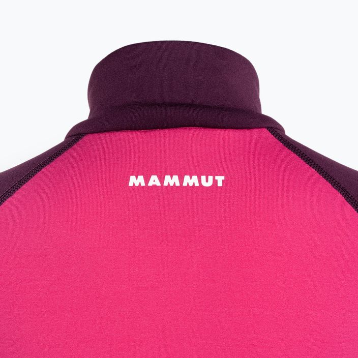 Mammut Aconcagua ML moteriškas džemperis, skirtas žygiams, rožinės ir violetinės spalvos 5