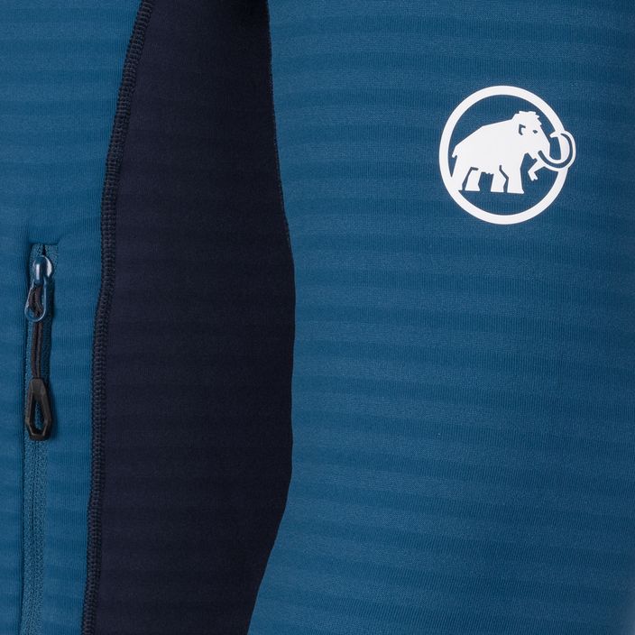 Mammut vyriškas vilnonis džemperis Taiss Light ML su gobtuvu, mėlynas 1014-04530-50554-114 7