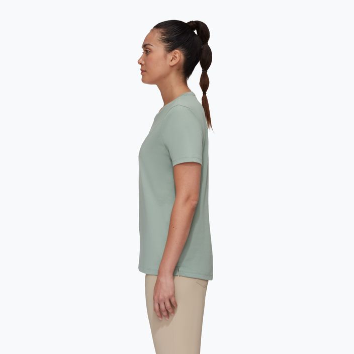 Mammut Core Emblem moteriški trekingo marškinėliai žali 1017-04082 3