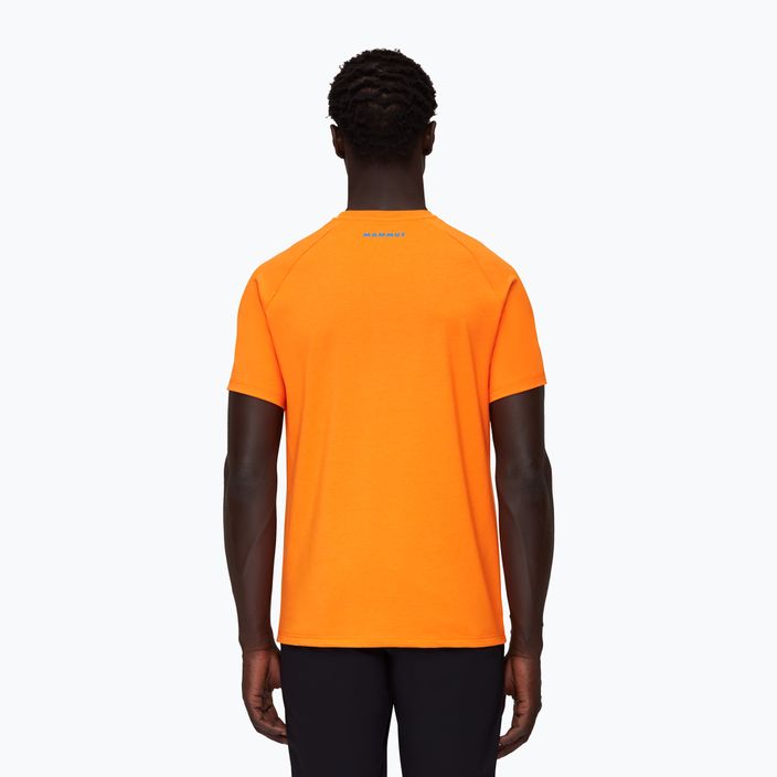 Mammut Mountain Hörnligrat vyriški trekingo marškinėliai oranžiniai 1017-05290 2