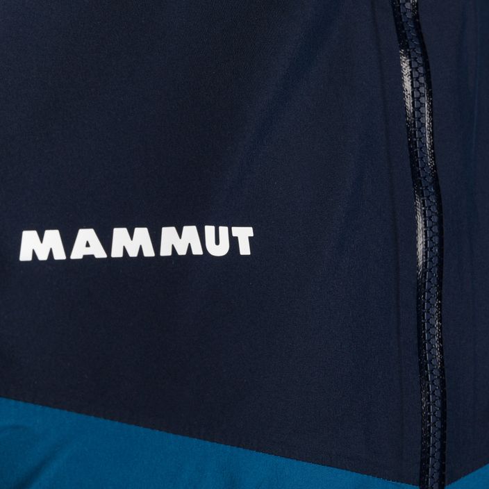 Mammut Convey Tour HS Vyriška striukė nuo lietaus su gobtuvu tamsiai mėlyna 4