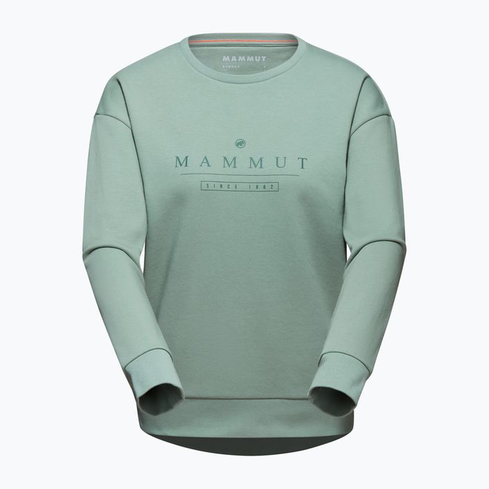 Mammut moteriškas džemperis Core ML Crew Neck Logo green 1014-04070-4100-114 8