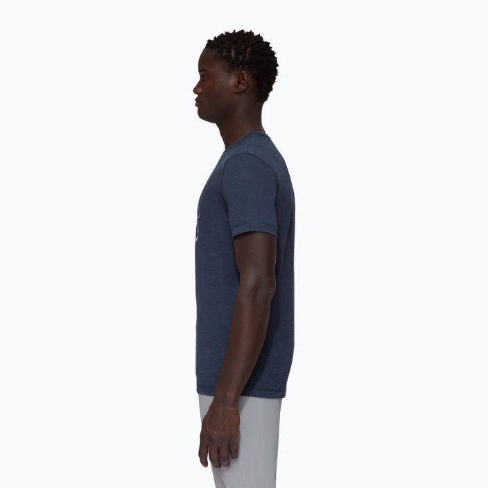 Mammut Core Reflective vyriški trekingo marškinėliai tamsiai mėlyni 1017-04051 3