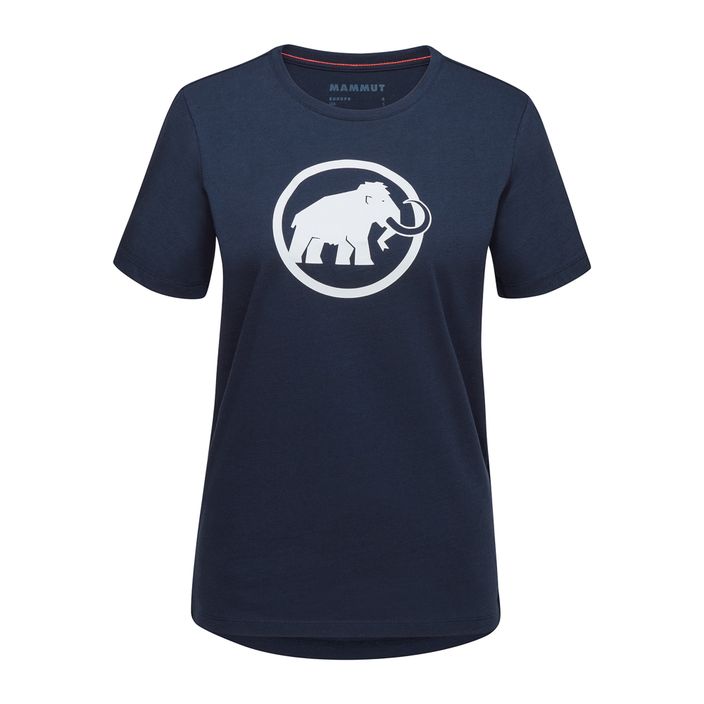 Moteriški marškinėliai Mammut Core Classic marine 2